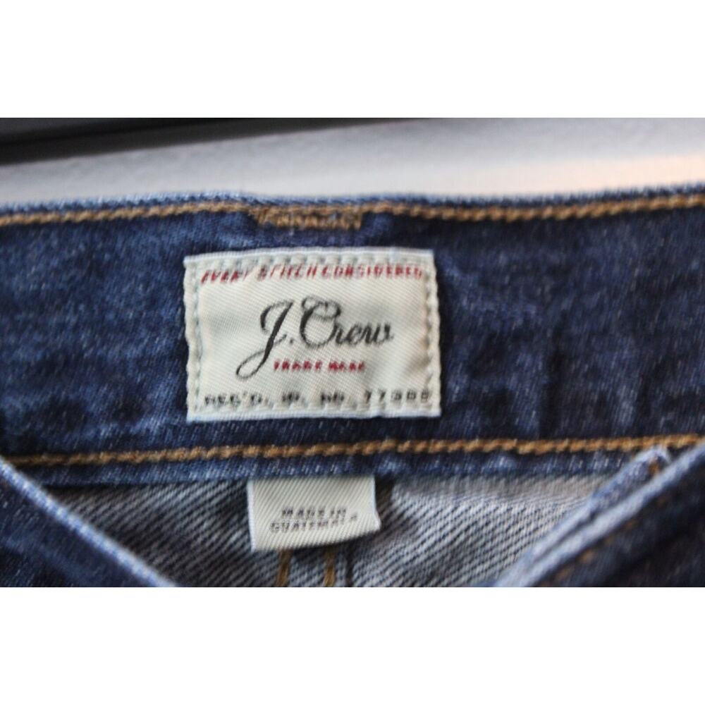 J. Crew 484 Slim Fit Jean AU643 Dark One Year Wash Men's Size 34 / 30 H14457 - Picture 4 of 8